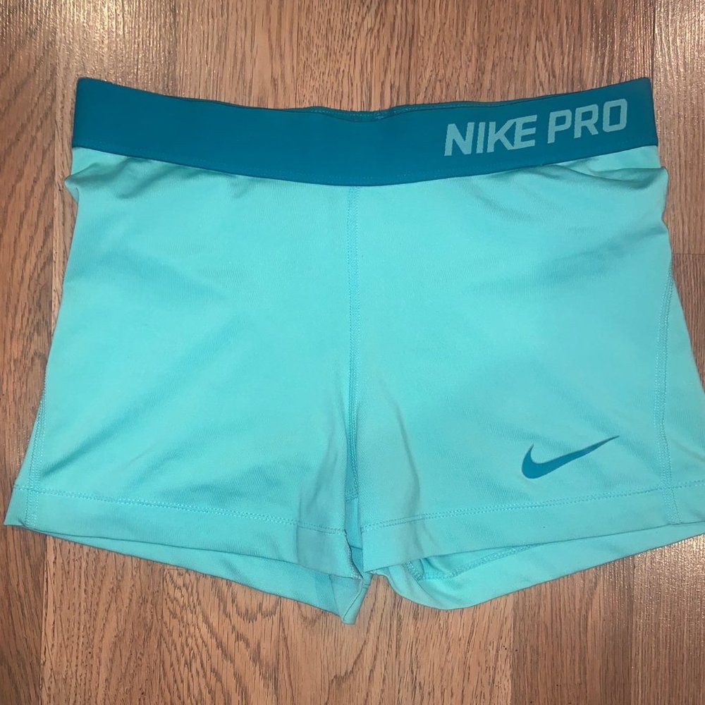 Nike Pro Mint and Teal Spandex